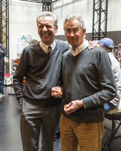 Michael Ritchie and Barry McGovern  Photo