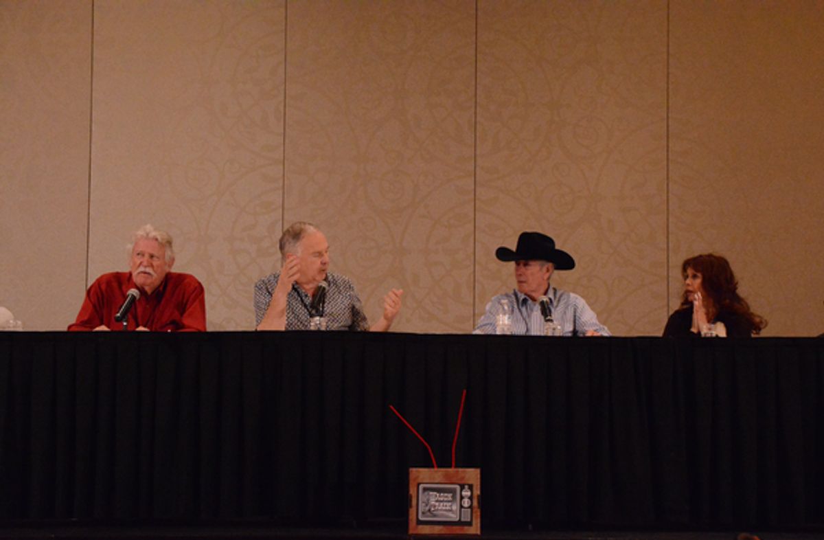 Don Collier, Boyd Magers, Robert Fuller and BarBara Luna at 