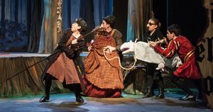 Brandon Marquez, Adam Poche, Elissa Roberts, Meredith Charbonnet, Miguel Molina @ BroadwayWorld Brandon Marquez, Adam Poche, Elissa Roberts, Meredith Charbonnet, Miguel Molina Photo