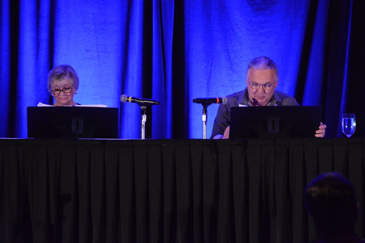 Roberta Shore and Boyd Magers at 