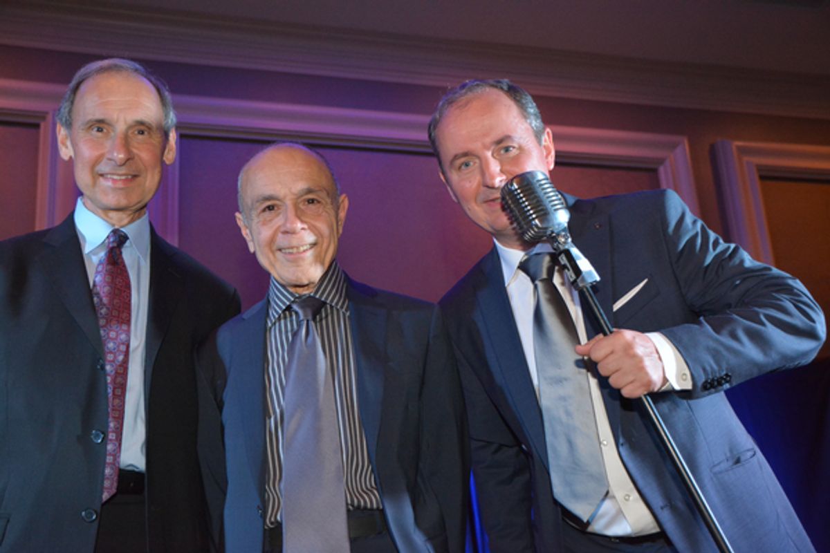 Derek Oles, Lou Forestieri and Joe Cabarbera at 