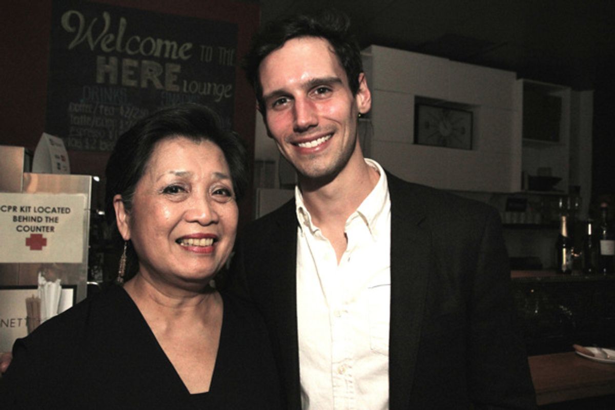 Mia Katigbak and Cory Michael Smith at 