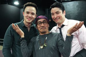 Jeffrey Omura, Jojo Gonzalez and James Yaegashi Photo