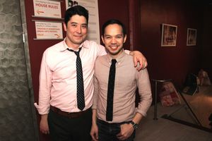 THE OLDEST BOY reunion for James Yaegashi and Jon Norman Schneider Photo