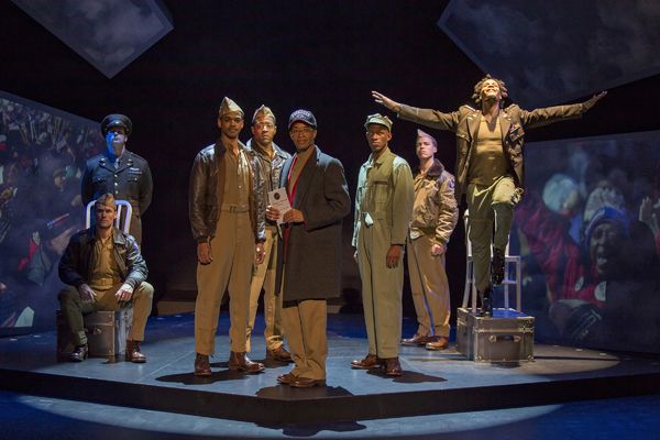 Seated: Brandon Nagle. Standing, l-r: Anthony J. Goes, Brooks Brantly, Terrell Wheele Photo