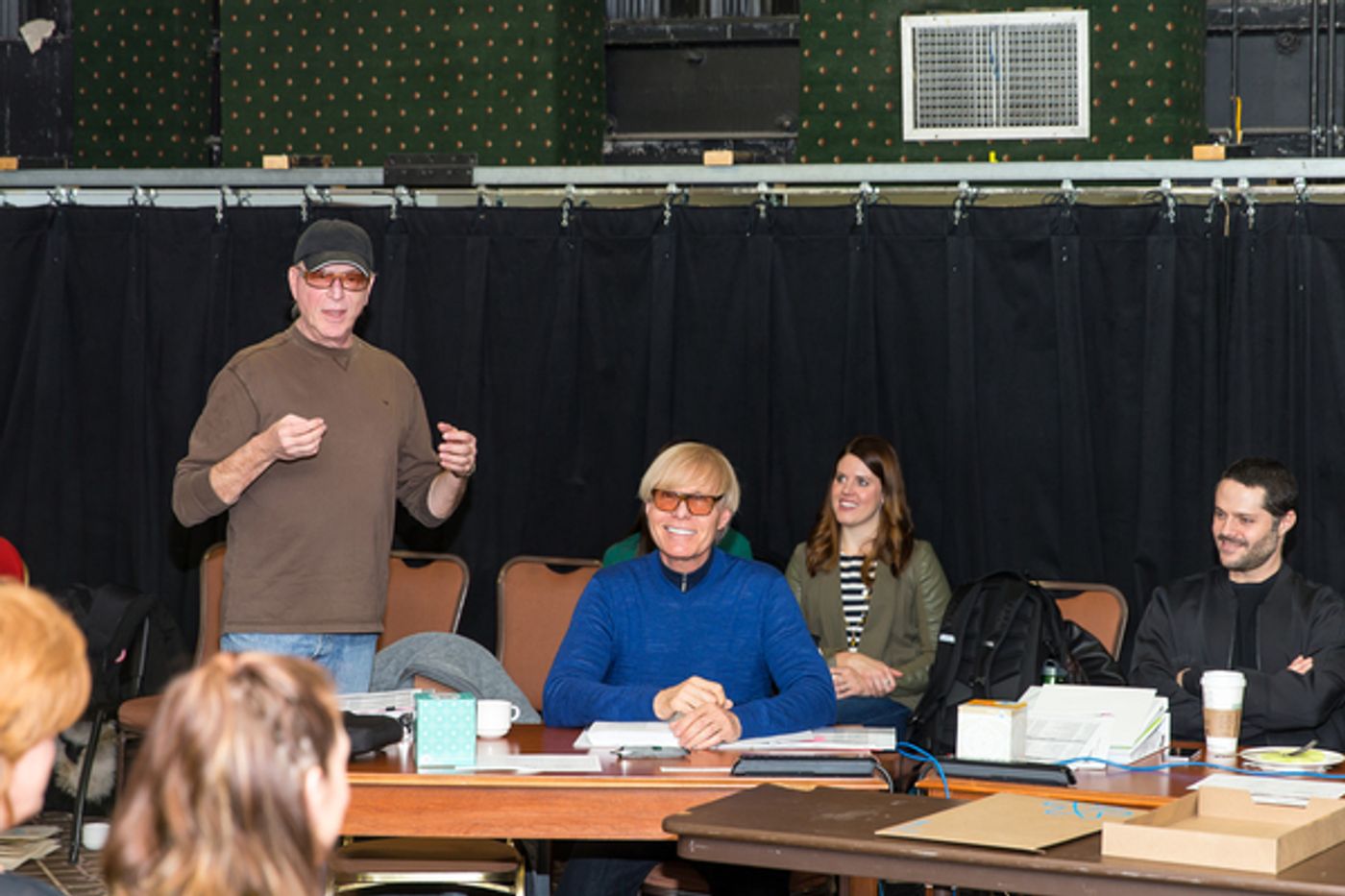 Photo Flash: First Day Rehearsal of HAZEL, A MUSICAL MAID IN AMERICA at Drury Lane  Image