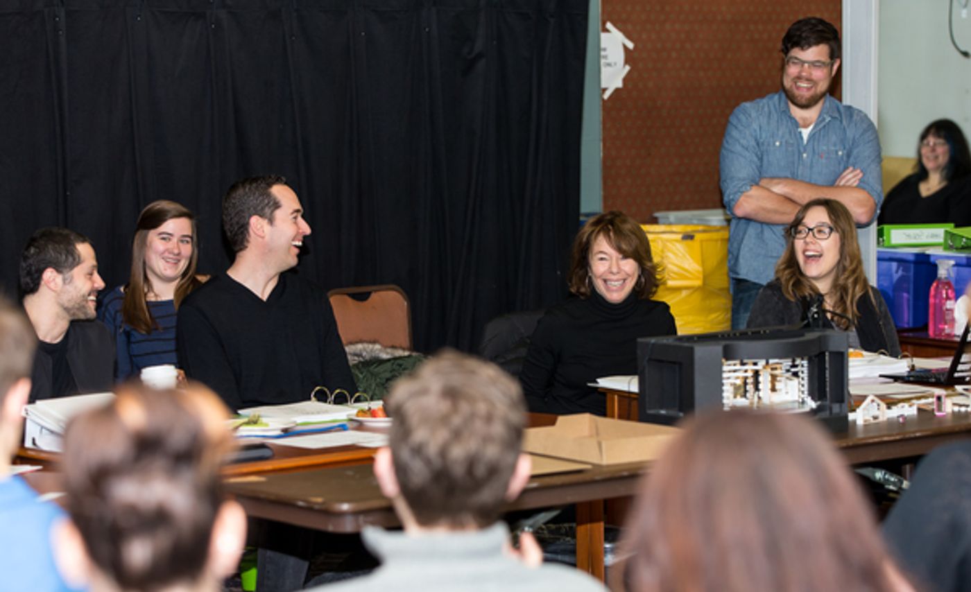 Photo Flash: First Day Rehearsal of HAZEL, A MUSICAL MAID IN AMERICA at Drury Lane  Image