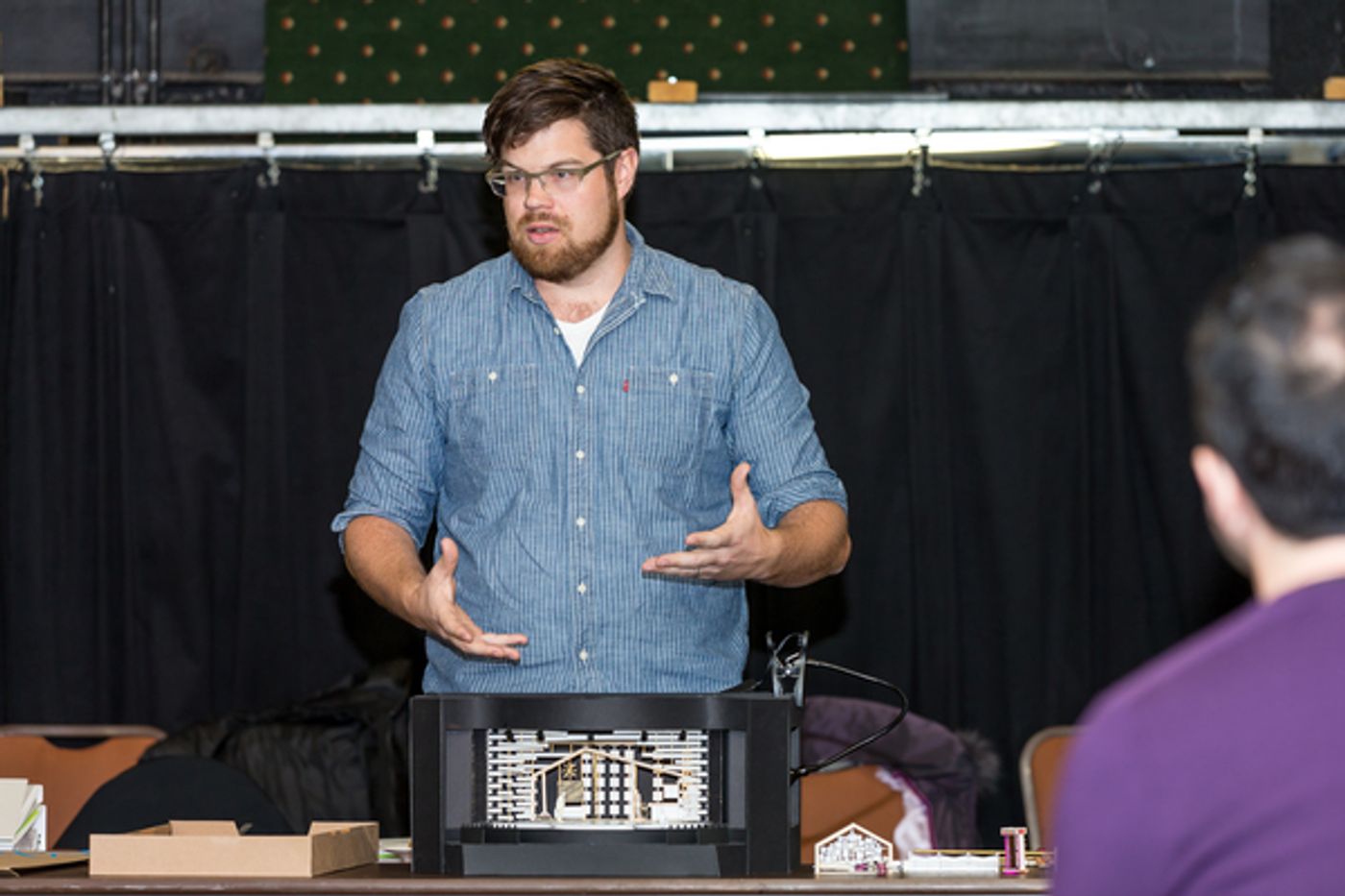 Photo Flash: First Day Rehearsal of HAZEL, A MUSICAL MAID IN AMERICA at Drury Lane  Image