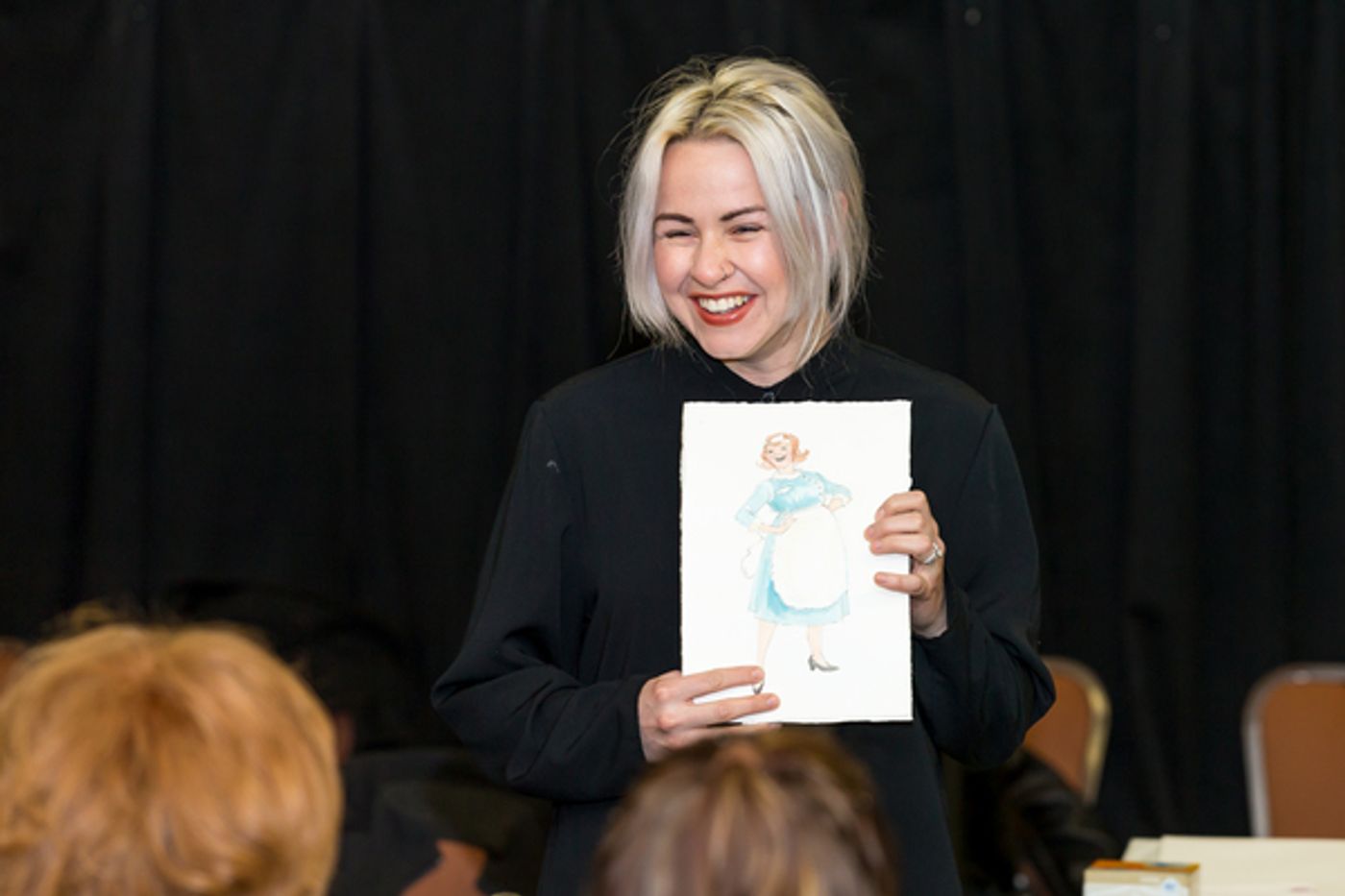 Photo Flash: First Day Rehearsal of HAZEL, A MUSICAL MAID IN AMERICA at Drury Lane  Image