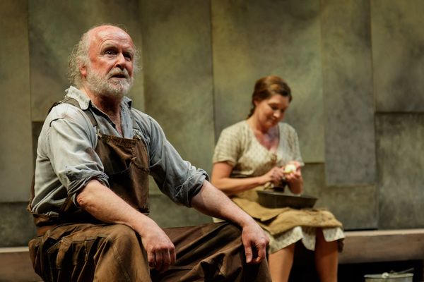 Mark Lambert as Phil Hogan and Kate Forbes as Josie Hogan Photo