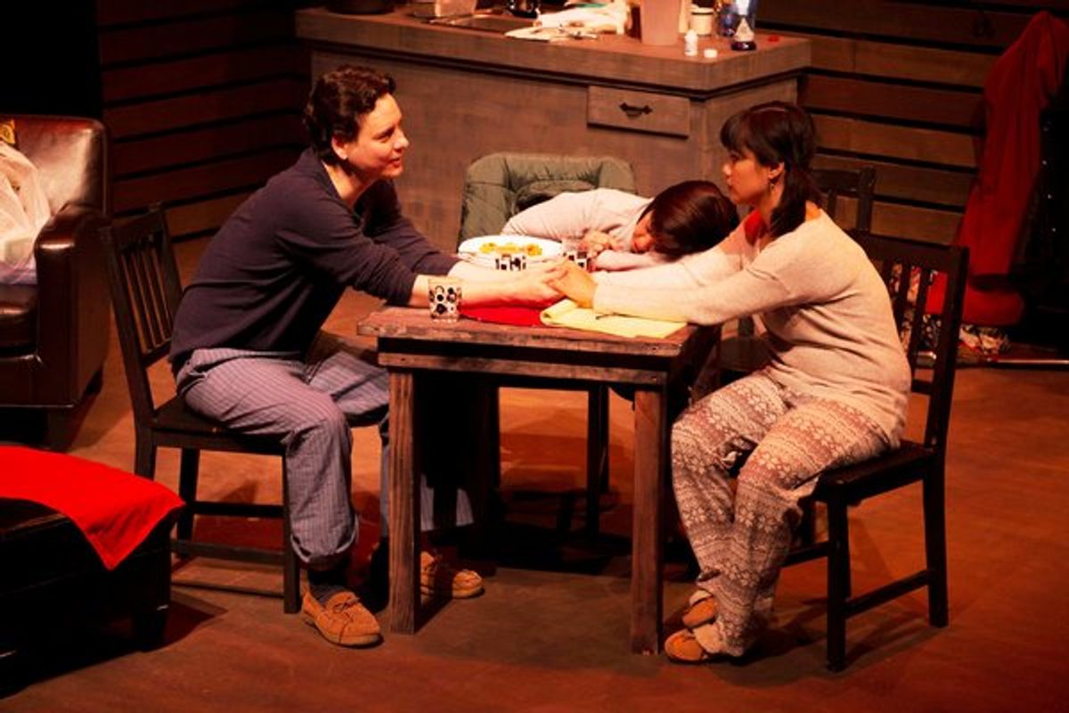 Kevin Lowry, Arlene Rapal and Rigina Steffens at 