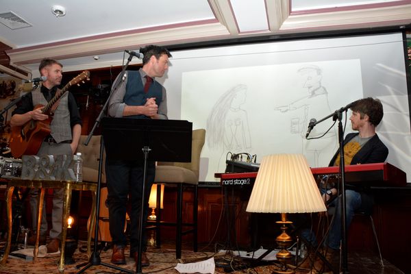 Neil Byrne, Ryan Kelly and Peter Sheridan Photo