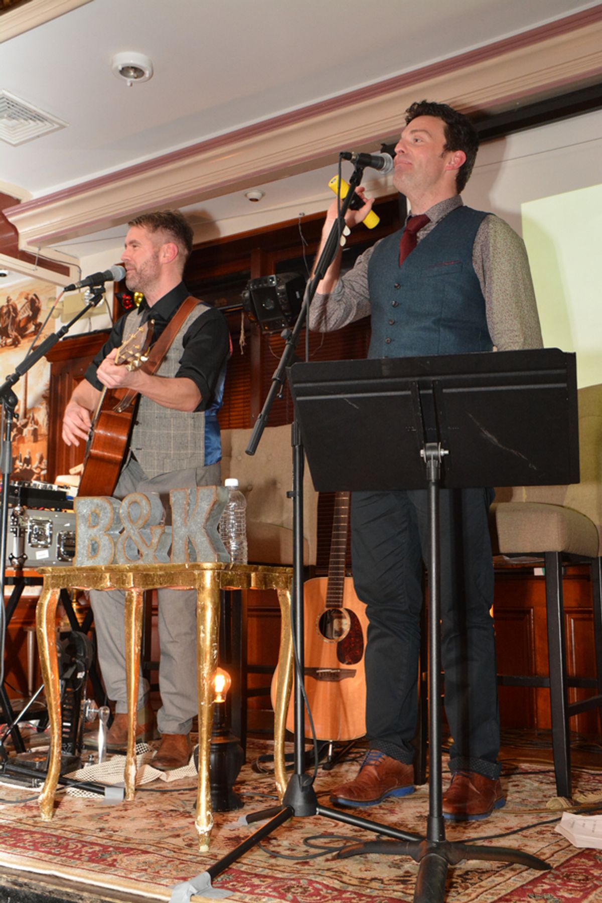 Neil Byrne and Ryan Kelly at 