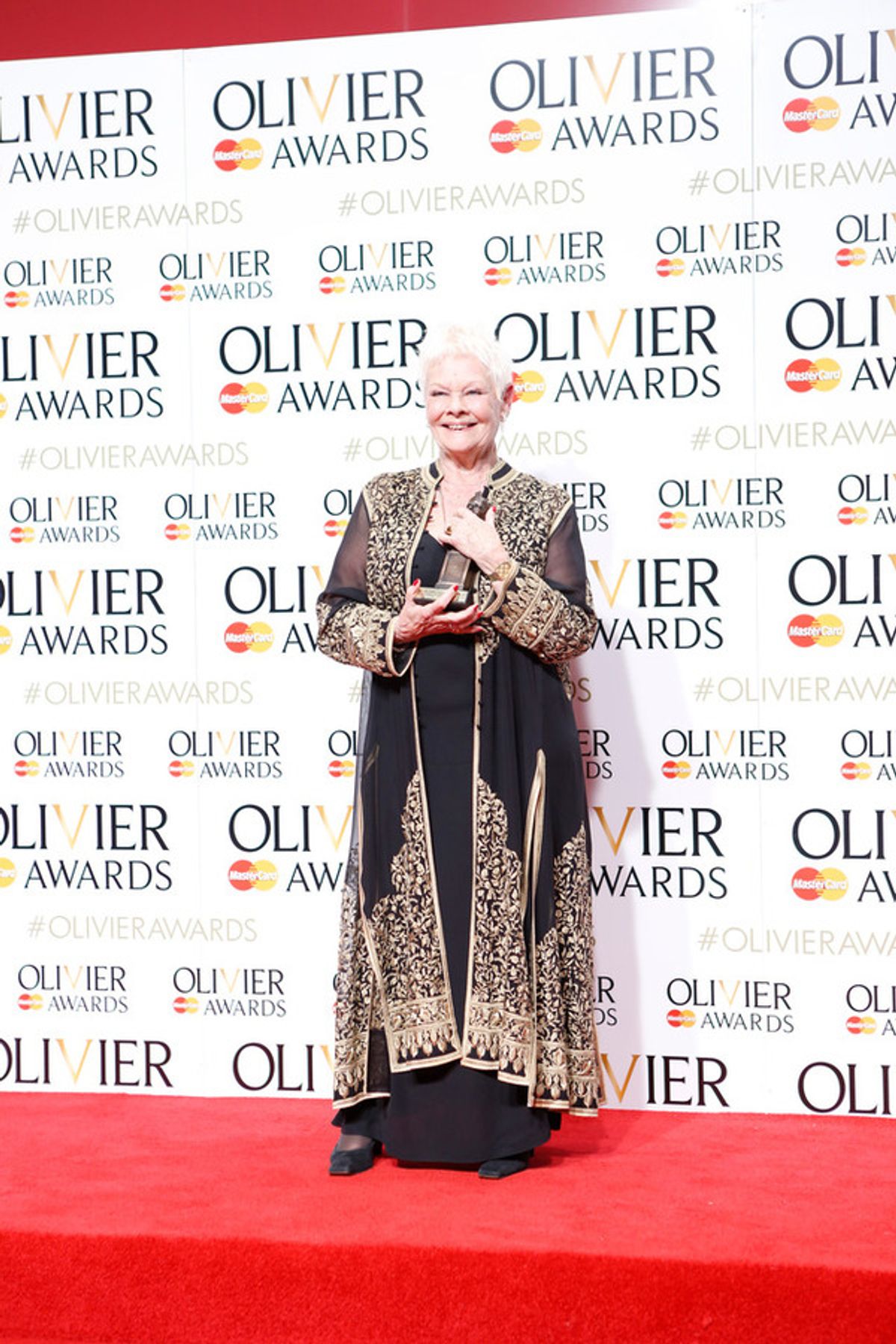 Dame Judi Dench at Olivier Award Winners 2016, Part 1 - Dame Judi Dench And More!