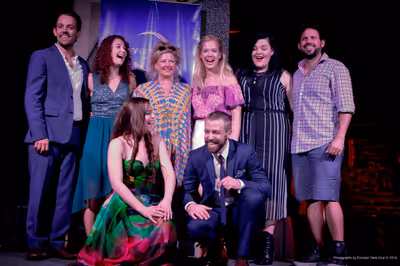 Kerrie Anne Greenland, Simon Gleeson with some of the of LES MISERABLES International Photo