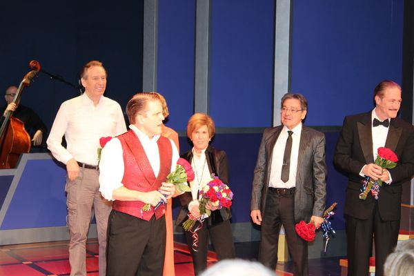 Peter Colley, Robert Creighton, Riki Kane Larimer, Bill Castellino and Bruce Sabath Photo