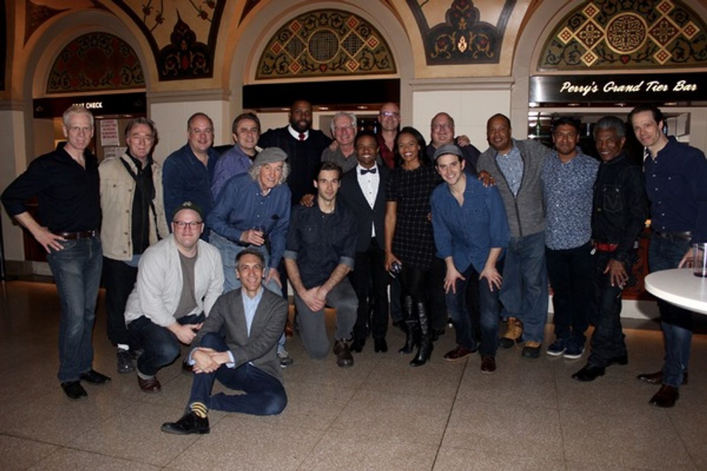 Photo Flash: Encores! 1776 Cast Celebrates After Final Performance  Image