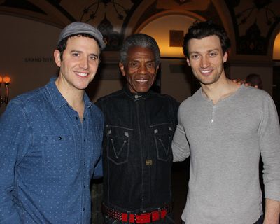 Santino Fontana, Andre De Shields, and Bryce Pinkham Photo