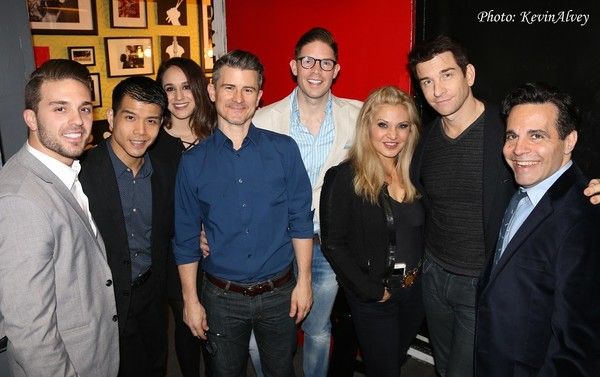 Dan Horn, Telly Leung, Kalli Siringas, Randy Redd, Orfeh, Andy Karl and Mario Cantone Photo