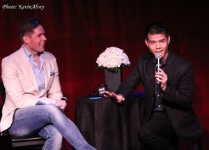 Frank DiLella and Telly Leung @ BroadwayWorld Frank DiLella and Telly Leung Photo