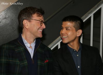 Jim Caruso and Telly Leung Photo
