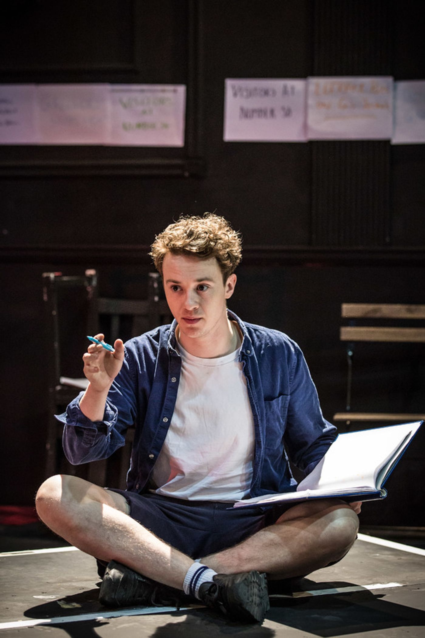 Photo Flash: In Rehearsal for Print Room's DEATHWATCH with Danny Lee Wynter and More Photo Flash: In Rehearsal for Print Room's DEATHWATCH with Danny Lee Wynter and More Image