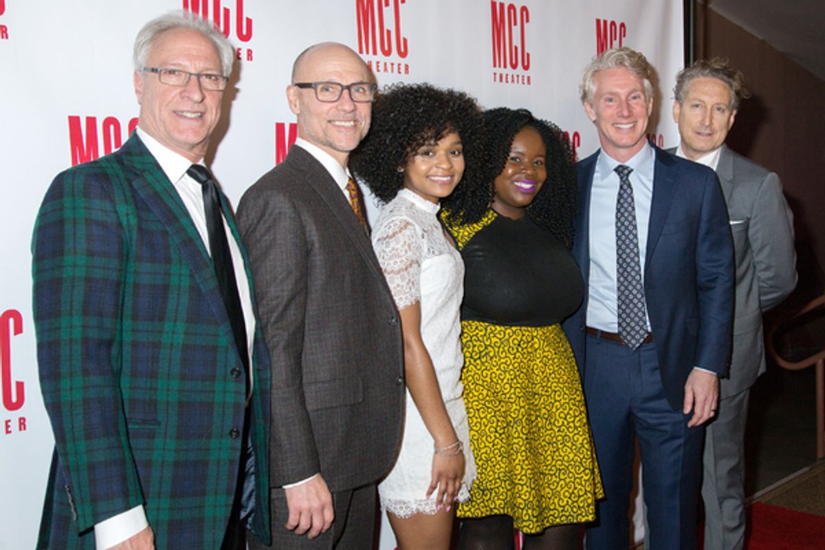 Robert LuPone, Will Cantler, Dominique Thorne, Veralyn Williams, Blake West, Robert LuPone at 