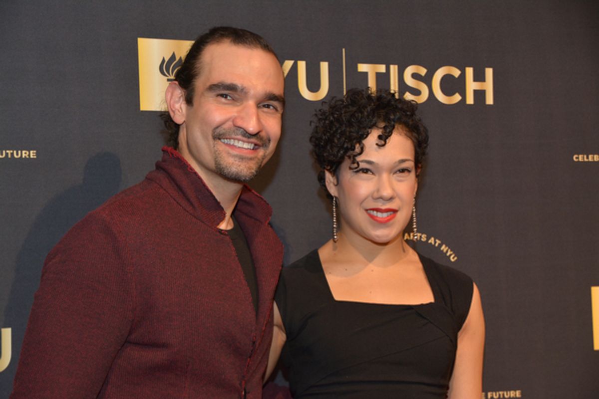 Javier Munoz and Rosie Fieldman at 