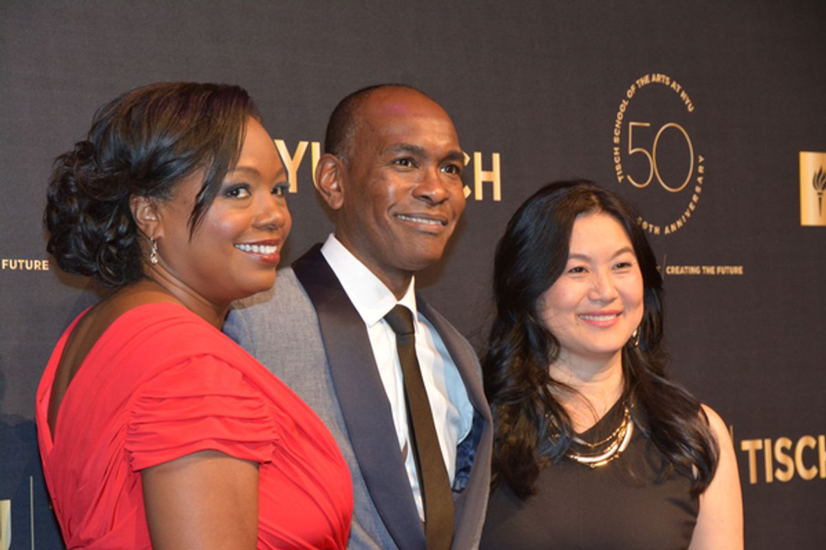 Wendy Calhoun, Paul Tazewell and Lili Cheng at 