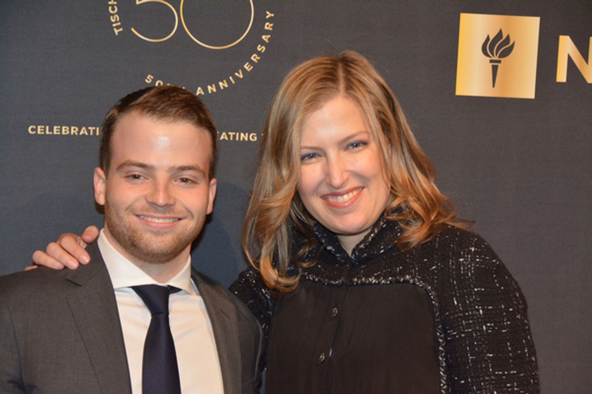Jonathan Cohen (Gala Co-Chair) and Dr. Amy Weschler at 