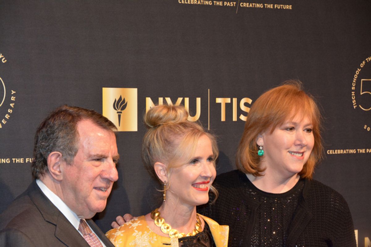 Andrew Tisch, Allyson Green and Ann Tisch at 