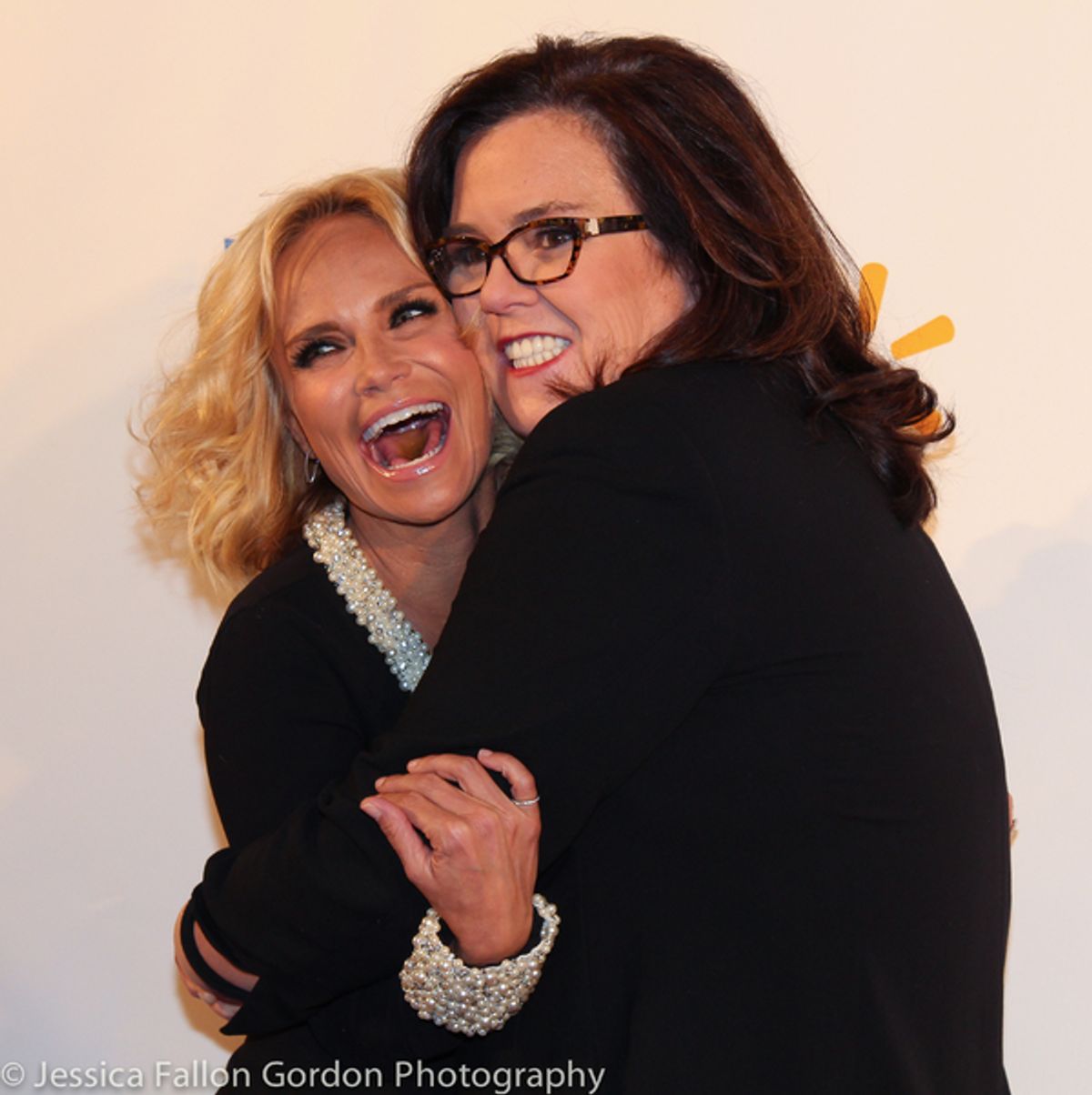 Kristin Chenoweth and Rosie O'Donnell at 