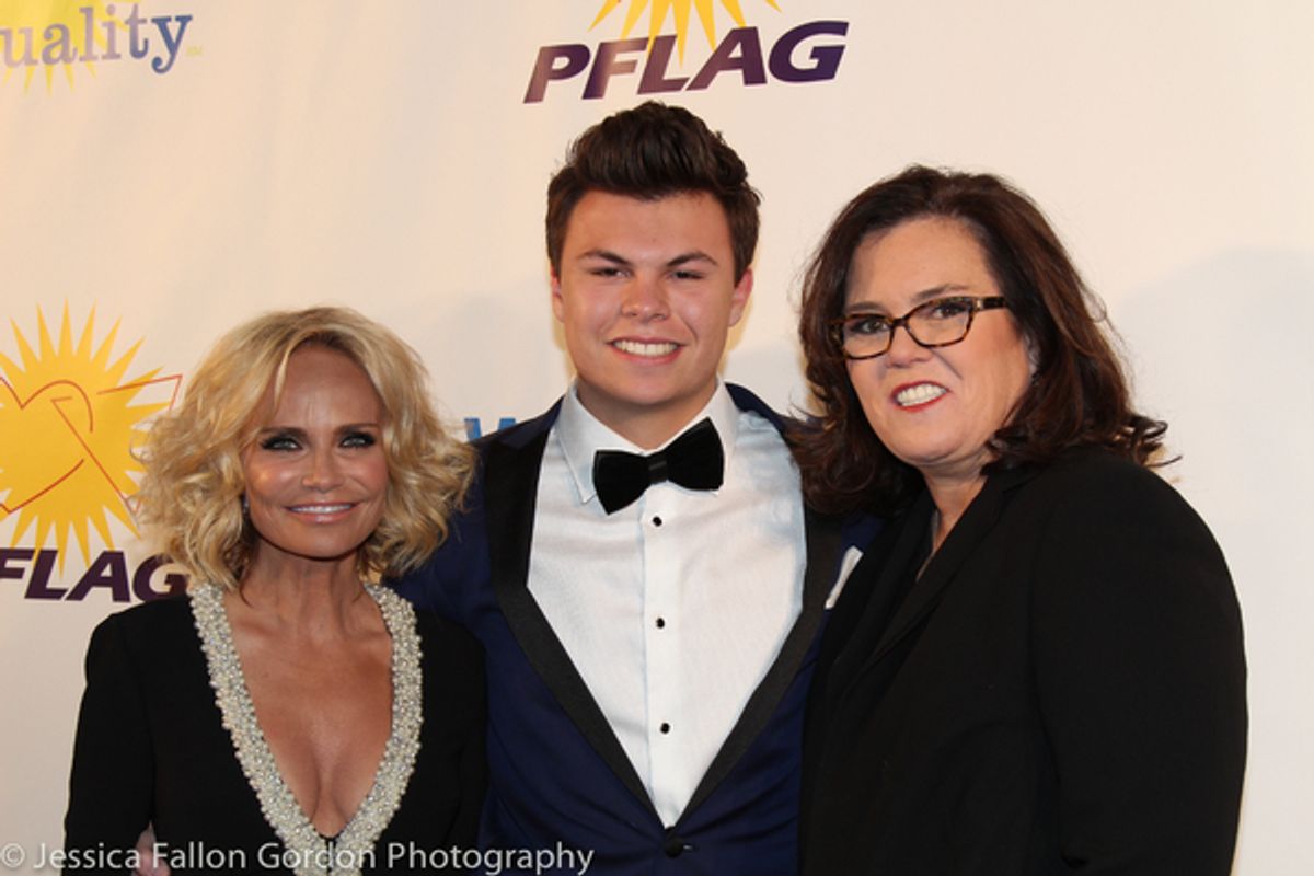 Kristin Chenoweth, Blake O'Donnell and Rosie O'Donnell at 