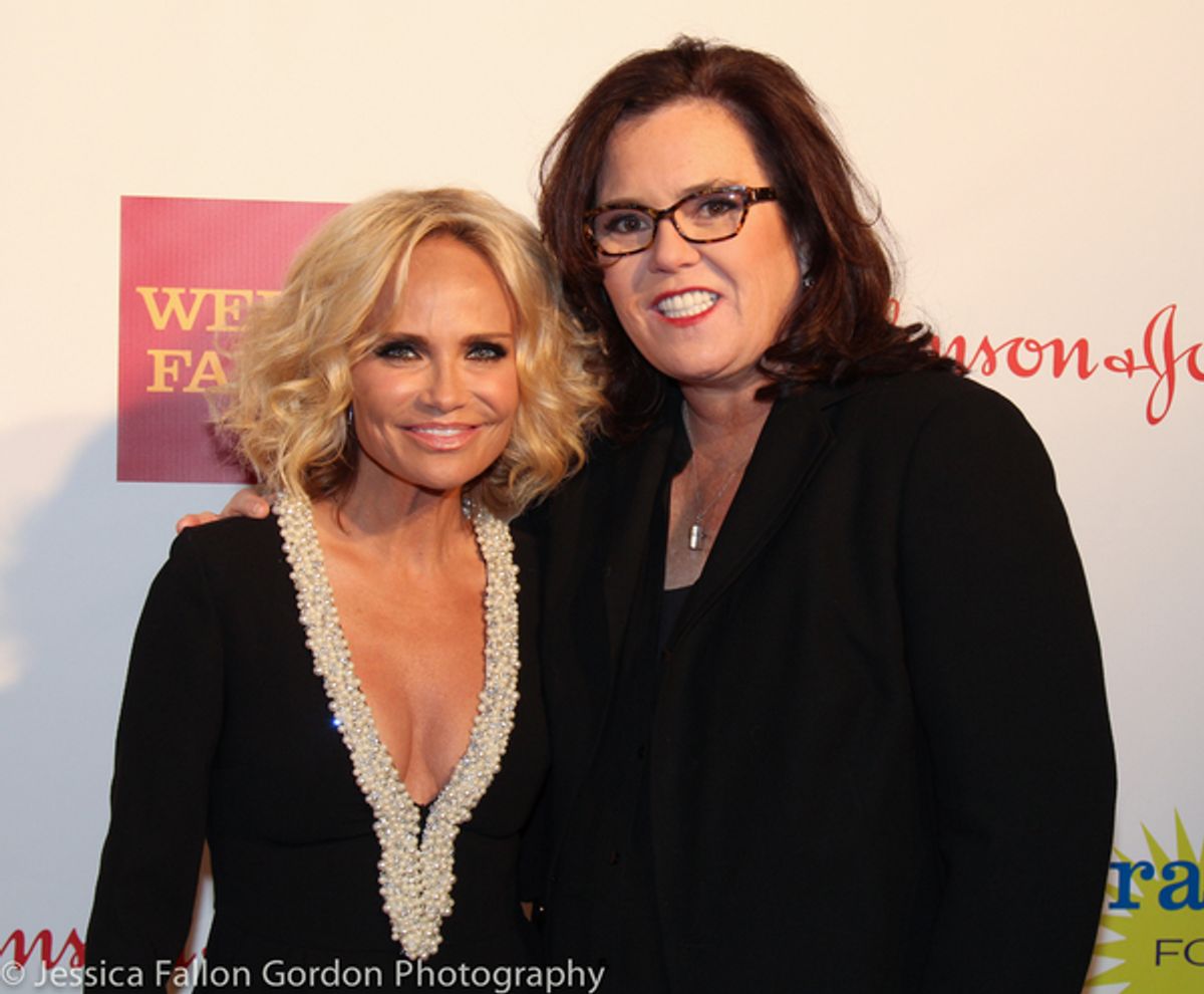 Kristin Chenoweth and Rosie O'Donnell at 