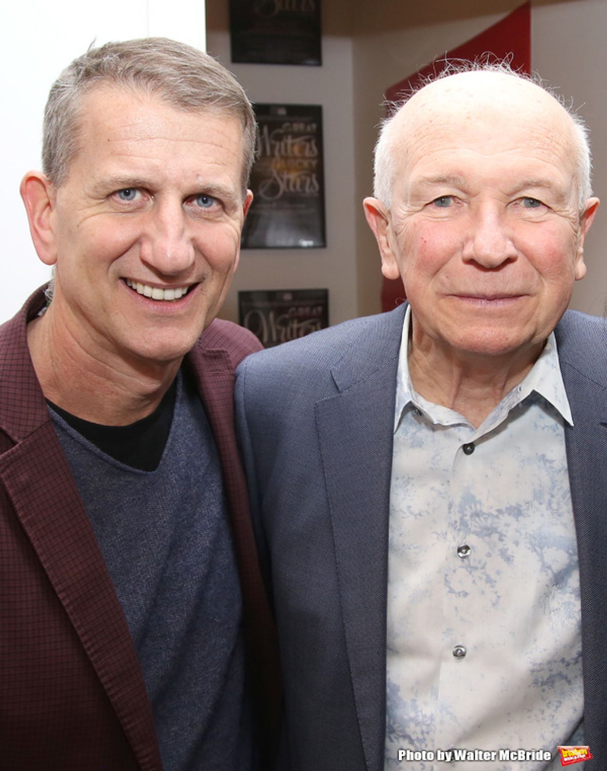Tom Kirdahy and Terrence McNally  at 