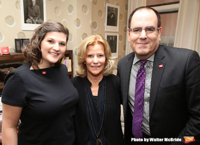 Rachel Routh, Barbara Olcott and Michael Gordon Photo
