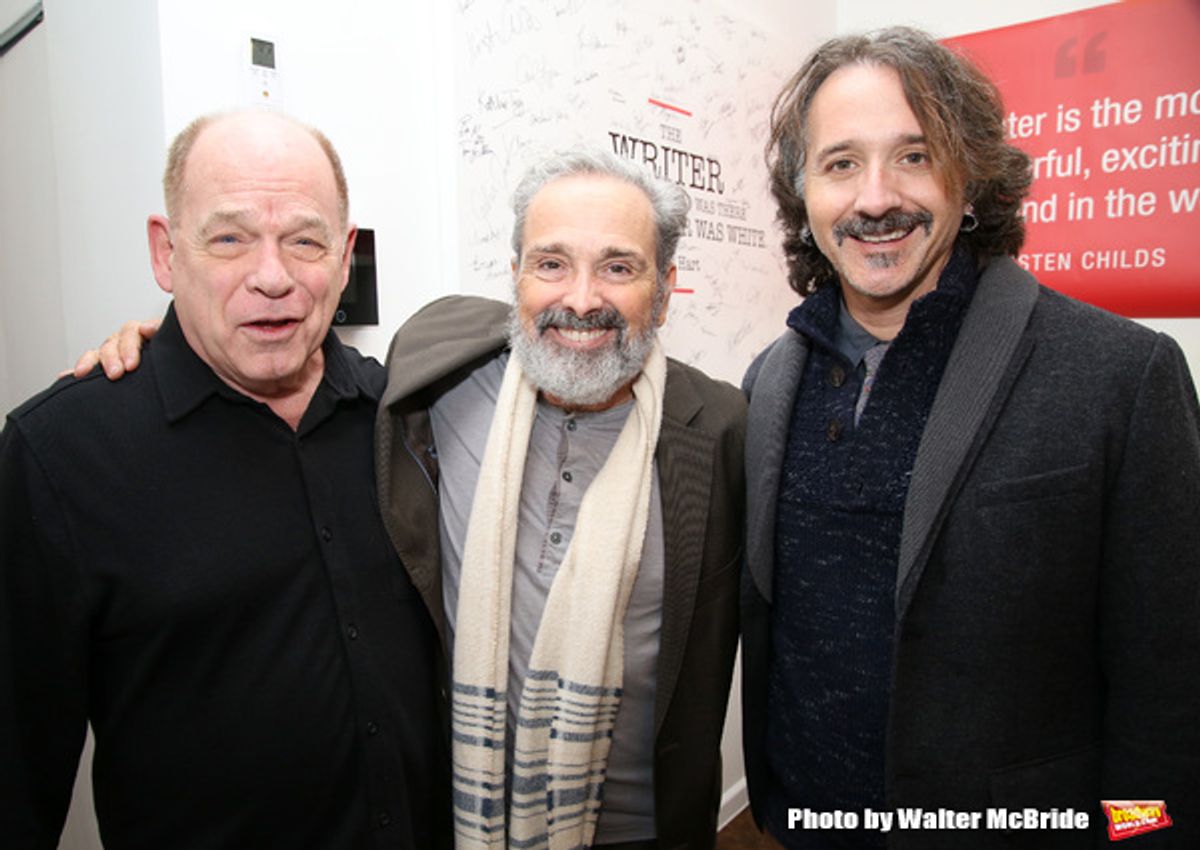 Peter Ratray, Craig Lucas and Frankie Krainz  at 