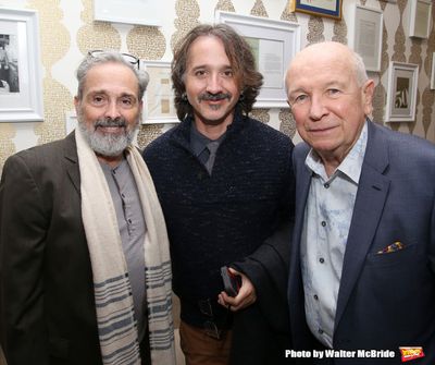 Craig Lucas, Frankie Krainz and Terrence McNally Photo