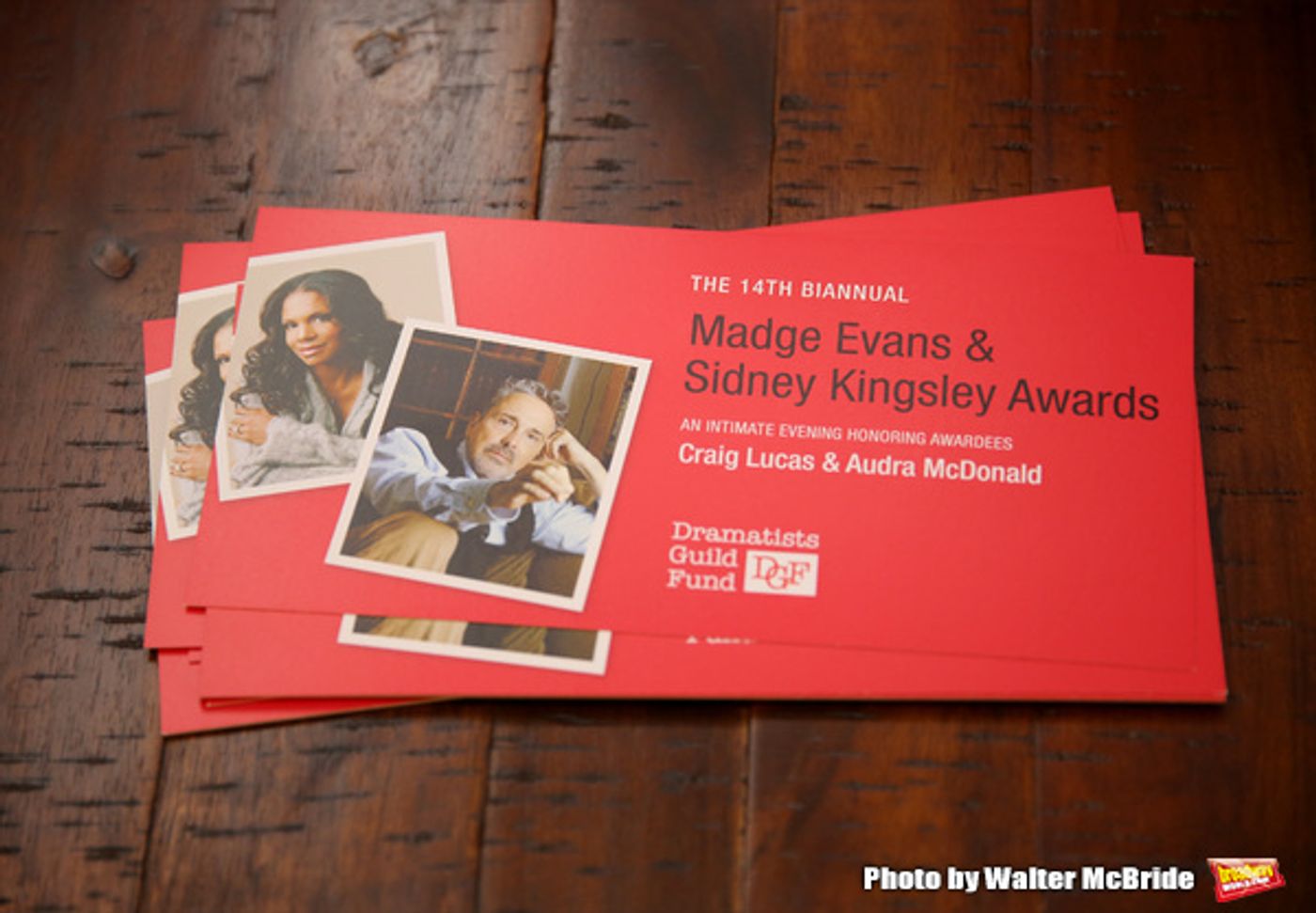 Photo Coverage: Craig Lucas Honored with Dramatists Guild Fund's Sidney Kingsley Award  Image