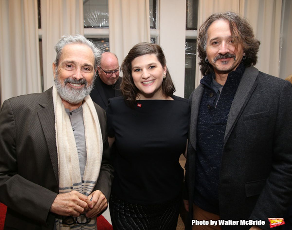 Craig Lucas, Rachel Routh and Frankie Krainz  at 