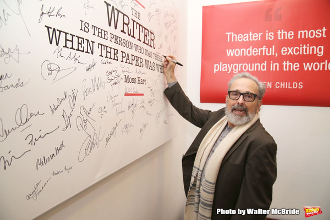 Photo Coverage: Craig Lucas Honored with Dramatists Guild Fund's Sidney Kingsley Award  Image