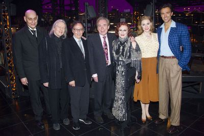 Fred Johanson, Christopher Hampson, Don Black, Andrew Lloyd Webber, Glenn Close, Siob Photo