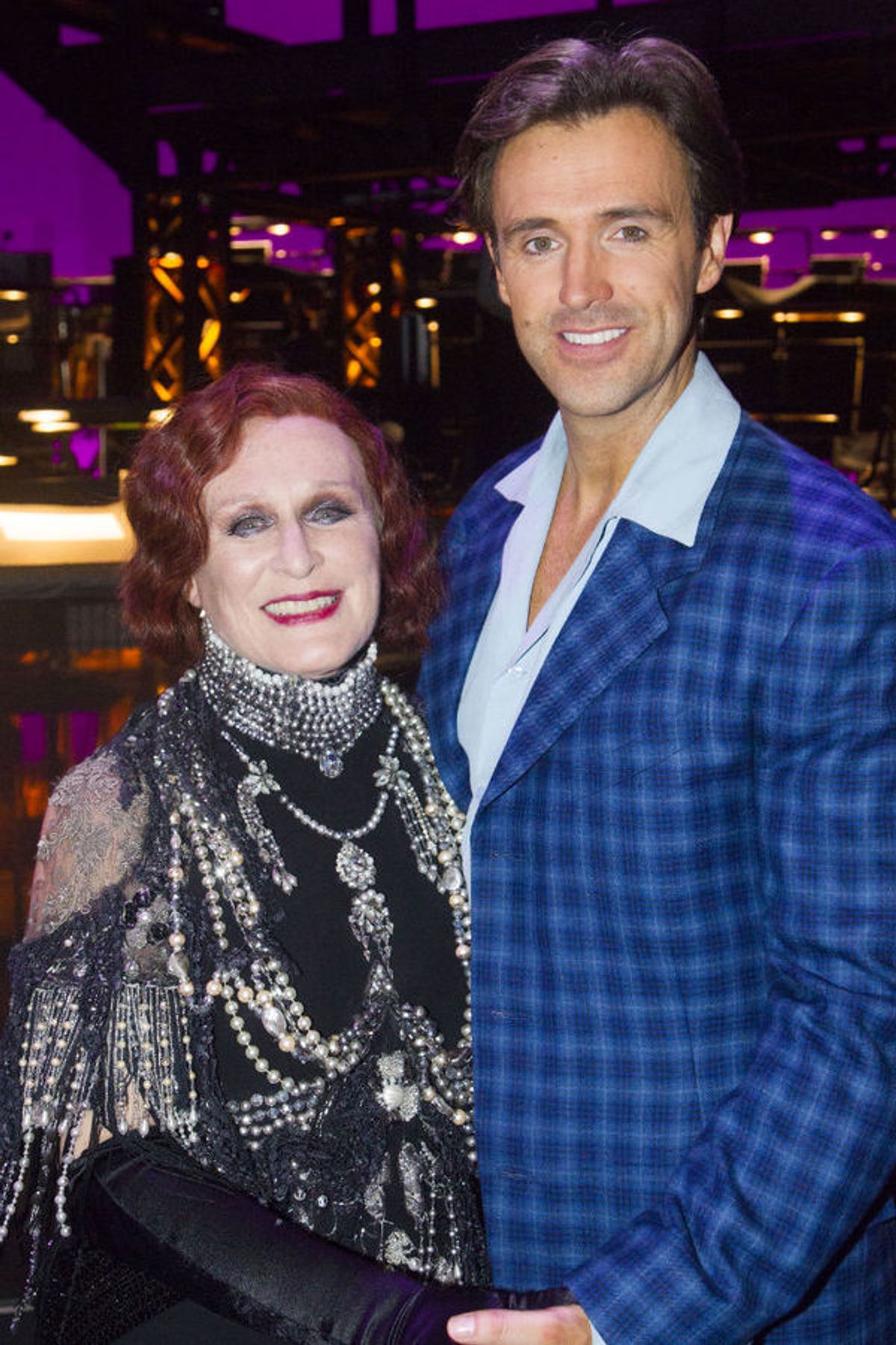 Glenn Close and Michael Xavier at 