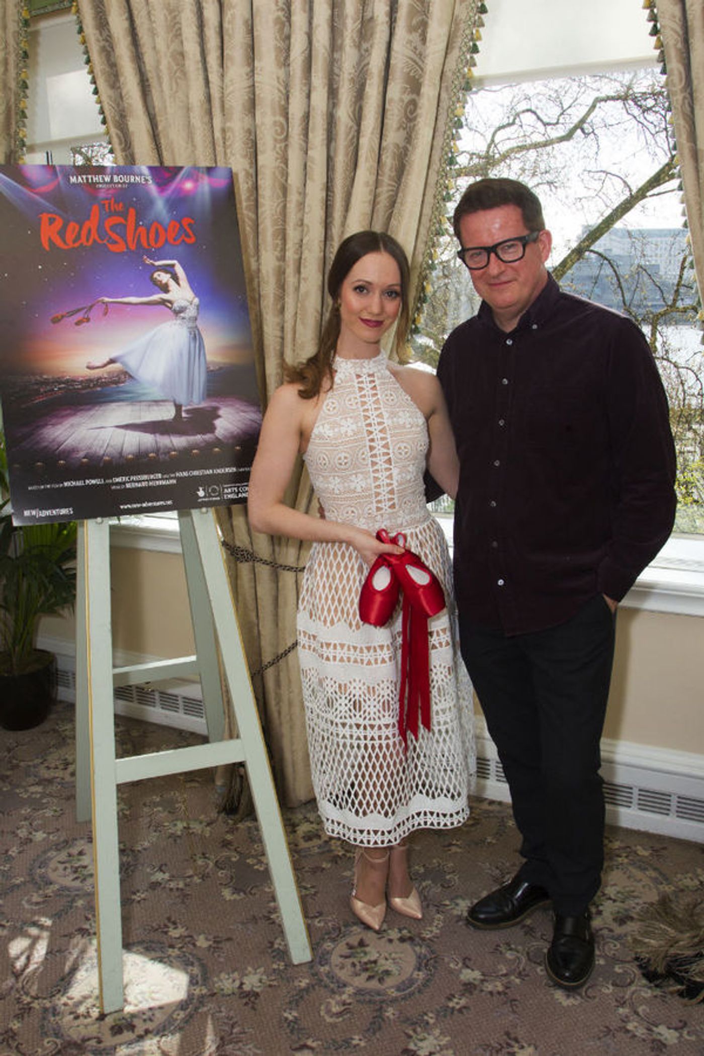 Photo Flash: First Look at Promo Shots of Ashley Shaw and Matthew Bourne in the World Premiere of THE RED SHOES  Image
