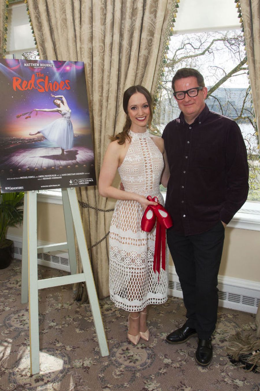 Photo Flash: First Look at Promo Shots of Ashley Shaw and Matthew Bourne in the World Premiere of THE RED SHOES Image