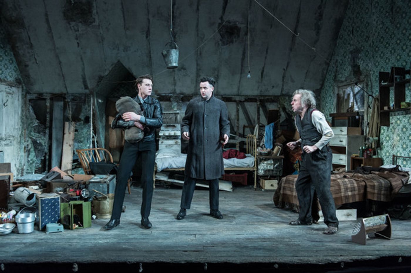 Photo Flash: First Look at Timothy Spall & More in Harold Pinter's THE CARETAKER at The Old Vic  Image