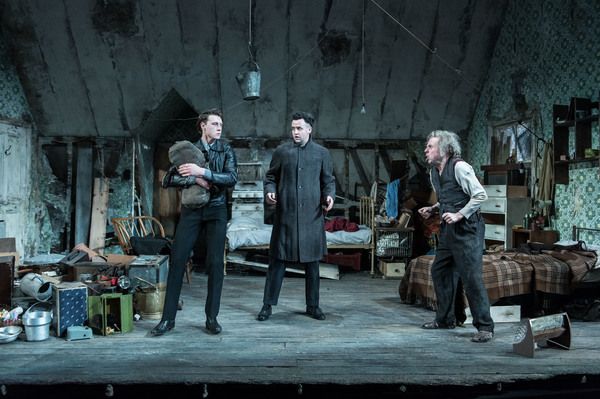 Daniel Mays, Timothy Spall, George Mackay Photo