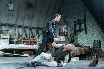 George Mackay, Timothy Spall Photo