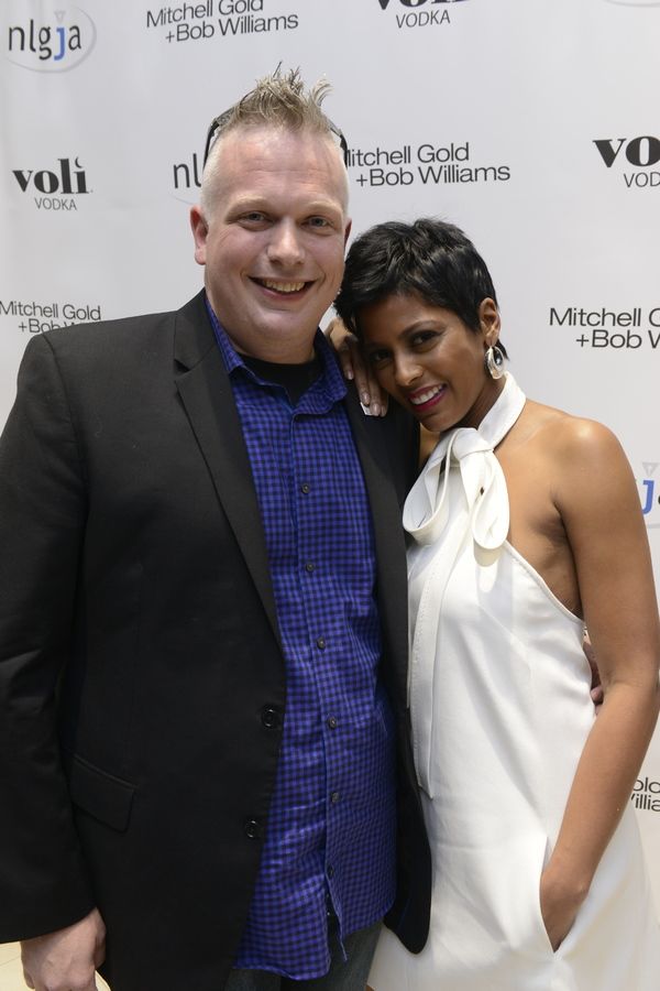 Derrick Jones, Tamron Hall Photo