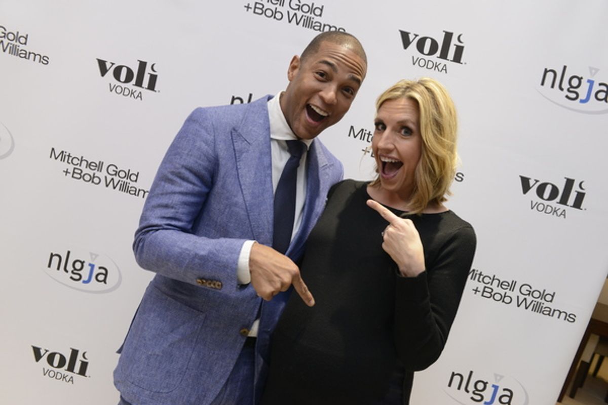 Don Lemon, Poppy Harlow at 